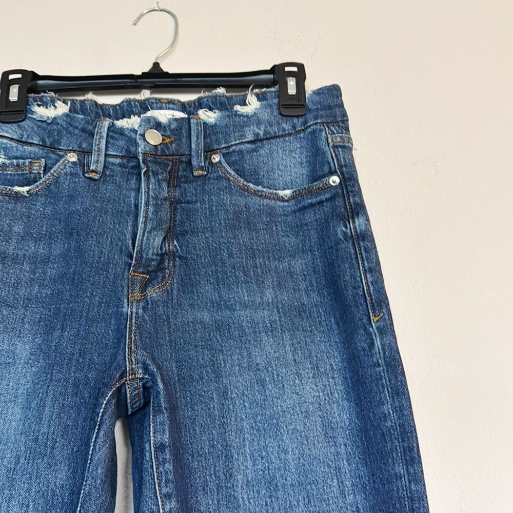 Good American Good Straight Split Pockets Women's Jeans - Picture 5 of 14